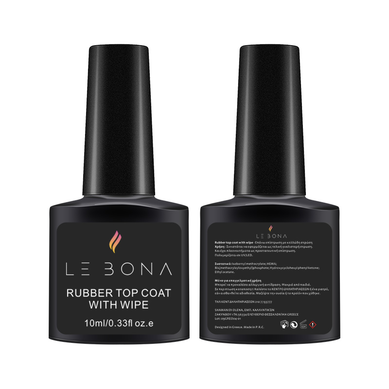 Rubber Top Coat with Wipe